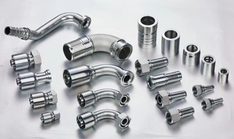 Ultra high pressure oil pipe quick connect stainless steel material