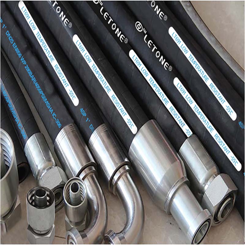 Ultra wear-resistant excavator oil hose