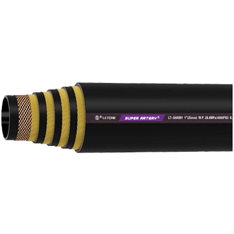 -29 ℃ to 100 ℃ weather resistant hose water-based acid based fracturing fluid delivery pipe